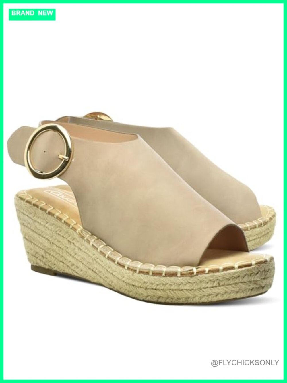Espadrille Wedge Sandals Platform Slip On Buckle Comfort Summer Shoes